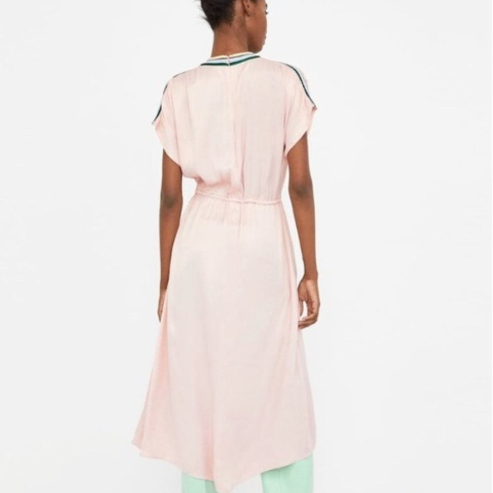 Zara Pink Midi Dress - Picture 4 of 6